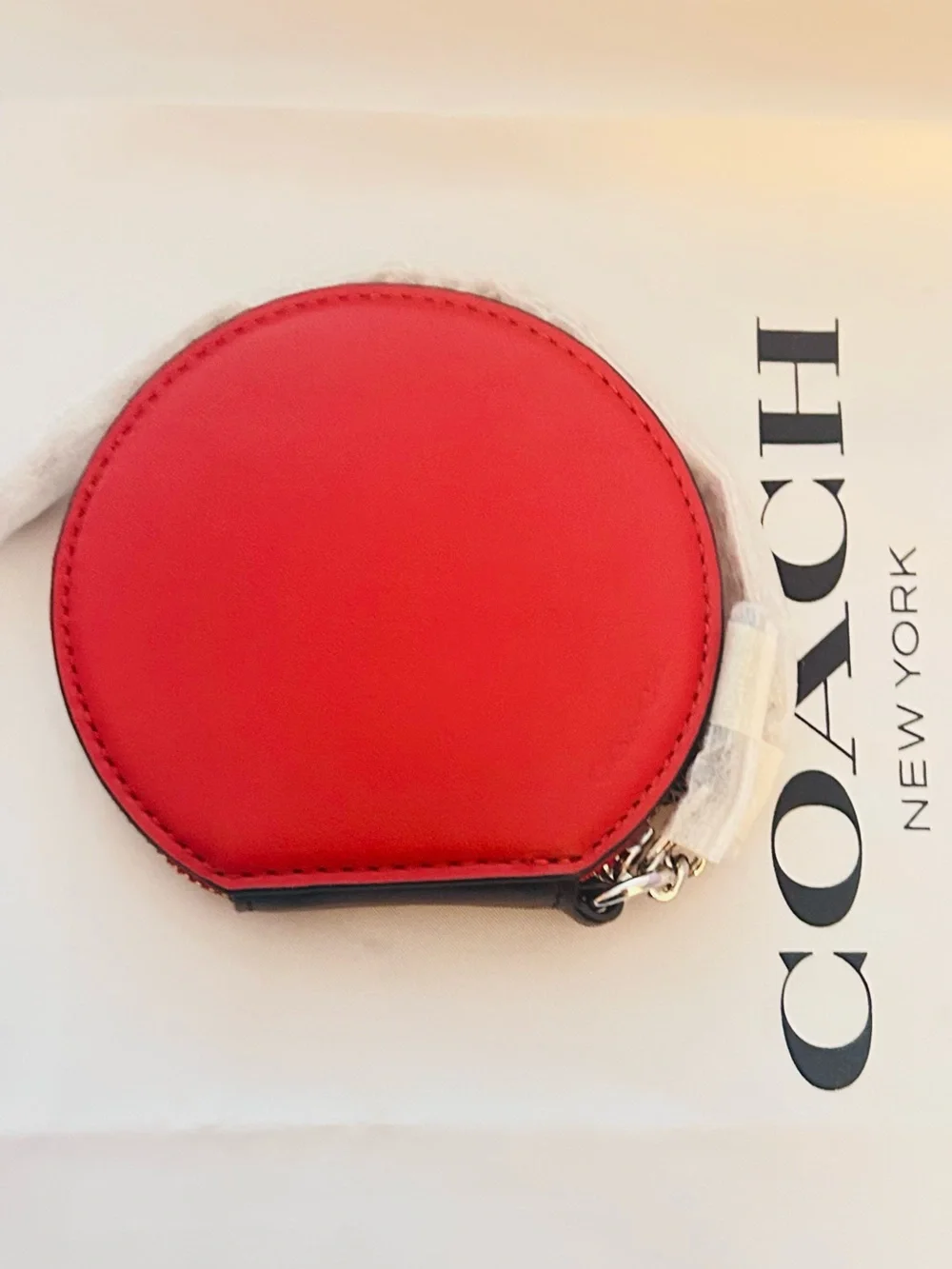 RARE COACH Ladybug Wallet/ Change Wallet/ Keychain/ Bag Charm